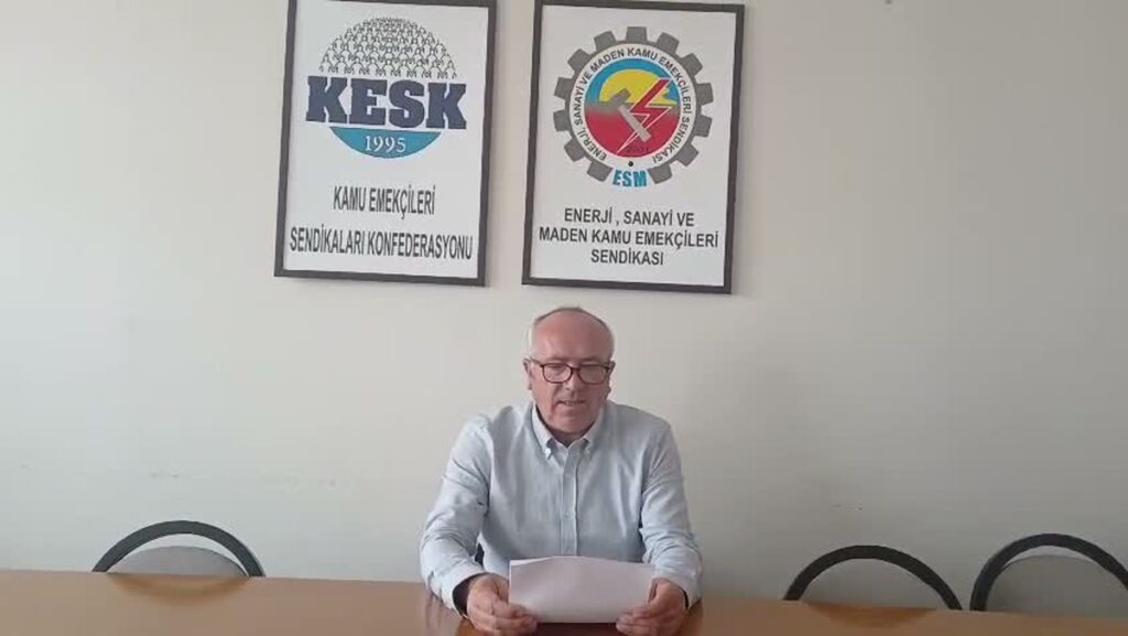 ESM Samsun Şube Başkanı Kebapçı, Soma’da 5 işçinin ölümünü sınıf cinayeti saydı
